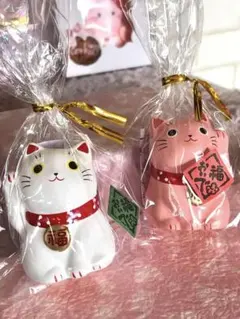 招き猫2体セット