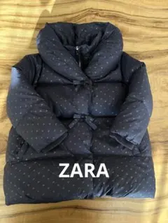 ZARA ネイビー ダウンコート 86センチ