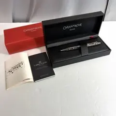 未使用に近い】CARAN d'ACHEエクリドール 桜 ボールペン 箱・冊子付