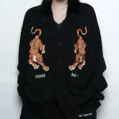 極美品 チュウカタベタイ カーディガン