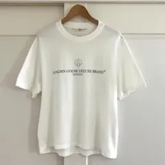 GOLDEN GOOSE ロゴ TEE M DEUXIEME CLASSE 美品のサムネイル