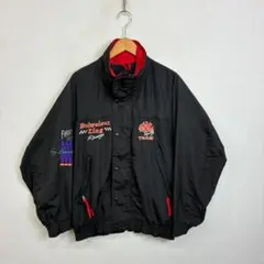 90s CROWN ナイロンジャケット レーシング USA製 MAC TOOLS