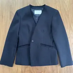 【ほぼ未使用】Ballsey ノーカラージャケット ブラック