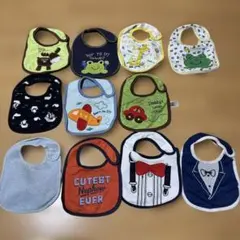 スタイ　防水　11枚　carter’s カーターズ　車　ネクタイ　動物