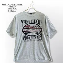 USA製 古着 Tシャツ 半袖 80s BESTボディ ヴィンテージ 美品 XL