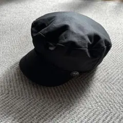 キャスケット 帽子 ブラック 14＋