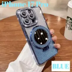 HONEYさん専用☆Magsafe対応 iPhone17Pro ブルー キラキラ