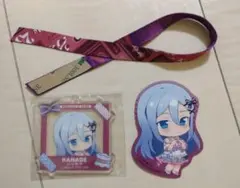 宵崎奏アクリルキーホルダー　シール　リボン