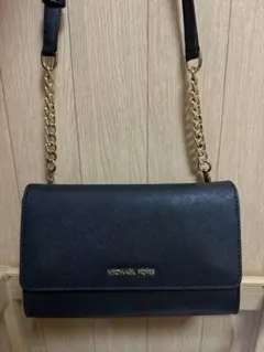 MICHAEL KORS ブラック ショルダーバッグ