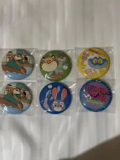 ズートピア 缶バッジコレクション 東京ディズニーリゾート