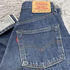 【希少・濃紺】1991年製 リーバイス 502XX日本製復刻 J22ビッグＥ赤耳