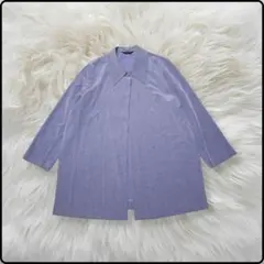 【日本製】ヴィンテージ MARYLESTER シャツ オーバーサイズ ラベンダー