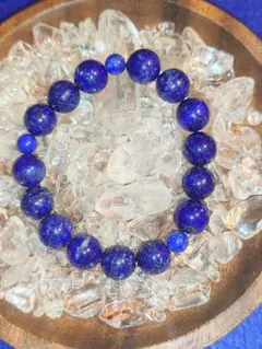 ラピスラズリ天然石ブレスレット　3.6.9 守護 直感