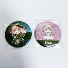 カラフルピーチのあ　缶バッチ2個セット