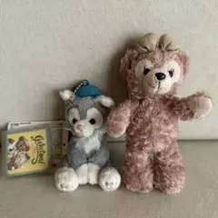 ダッフィー & フレンズ ぬいぐるみバッチ