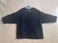 新品未使用　カーディガン　ノーカラー
