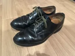 極美品❣️YUKETEN ユケテン フリンジキルト 本革 ダービーシューズ 黒 