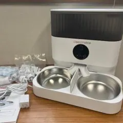 中古 チャオポリスツイン カメラ付き 自動給餌器 二匹 猫 多頭 自動