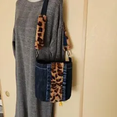 デニムリメイク、ショルダーバック