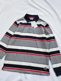 【新品】ジェイプレス　ポロシャツ　長袖　ボーダー