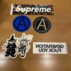 2016FW supreme ステッカー ″アンダーカバー反転″ - メルカリ