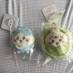ちいかわ　Chiikawa Baby マスコット　ハチワレ キャベツに包まれた