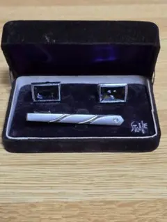 #1998 Stone ネクタイピンとカフスセット