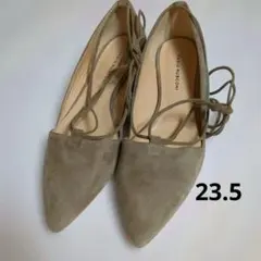 FABIO RUSCONI ファビオルスコーニ スエードパンプス 37 23.5