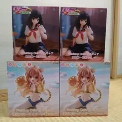 Desktop Cute フィギュア 逢坂大河 2個、東城綾 2個 | Mercari