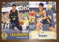 日本代表　宇都宮ブレックス 高島紳司 小川敦也 2枚セット