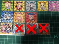 ホロライブマンチョコ　シール