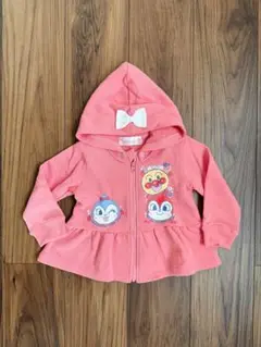 アンパンマン ドキンちゃん コキンちゃん フード付きパーカー 90サイズ