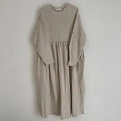 FREAK'S STORE ベージュ ロングワンピース