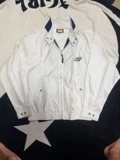 MARK ONE ジャケット ホワイト×ネイビー