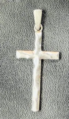 Silver Vintage Cross (叩き)PD