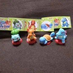 ポケモン　チョコエッグ　フシギダネ　ヒトカゲ　ゼニガメ　ワニノコ　4種セット