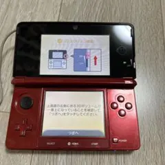 3DS レッド 本体充電器 カセット付き ニンテンドー3DS （レッド）本体・純正充電器セット✨ - メルカリ