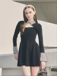 Herlipto Polo Pleated Mini Dress S - メルカリ