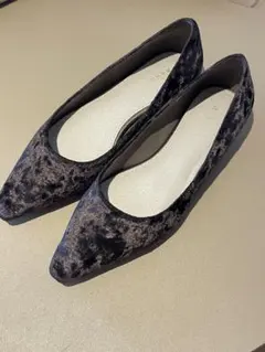 RANDA ベロアパンプス
