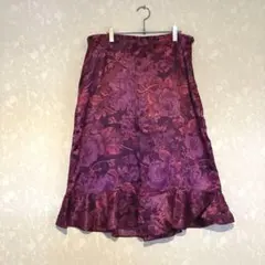 GAP フレアスカート 花柄 サイズ8
