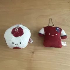 にっこりーノ 横浜FCのぬいぐるみ サッカーボール キーホルダー J
