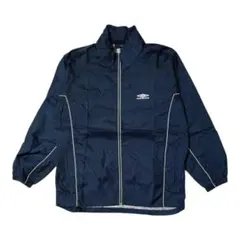 UMBRO ネイビー ウィンドブレーカー Lサイズ