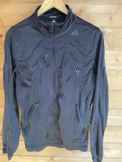 adidas ジャージ 黒色上下