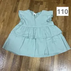 NAUGHTY COMPANY チュニック 110cm ミントグリーン