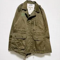 AIGLE☆オリーブグリーン モッズコート フード付き - メルカリ