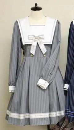 Amavel スクエアセーラーワンピース