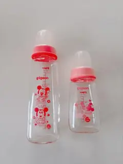 Pigeon ピジョン 哺乳瓶 2本セット ディズニー ベビー ミッキー