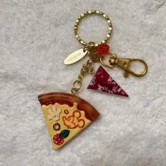 東京ディズニーリゾート ピザ キーホルダー