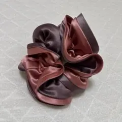 シュシュ ピンク パープル