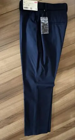 UNIQLO スマートアンクルパンツ ネイビー　M
